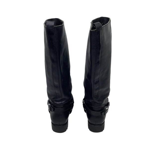 Coach Valterra Sport Mid-Calf Leather Womens 7B Riding Boots Black - Picture 6 of 13